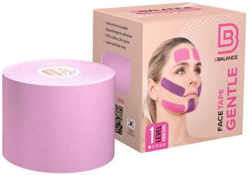 Yüz için Kinezyo Bantı BB SUPER YUMUSAK™️5cm × 5m pamuk SAKURA